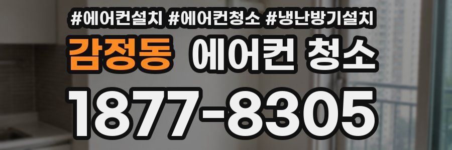 감정동 에어컨 청소
