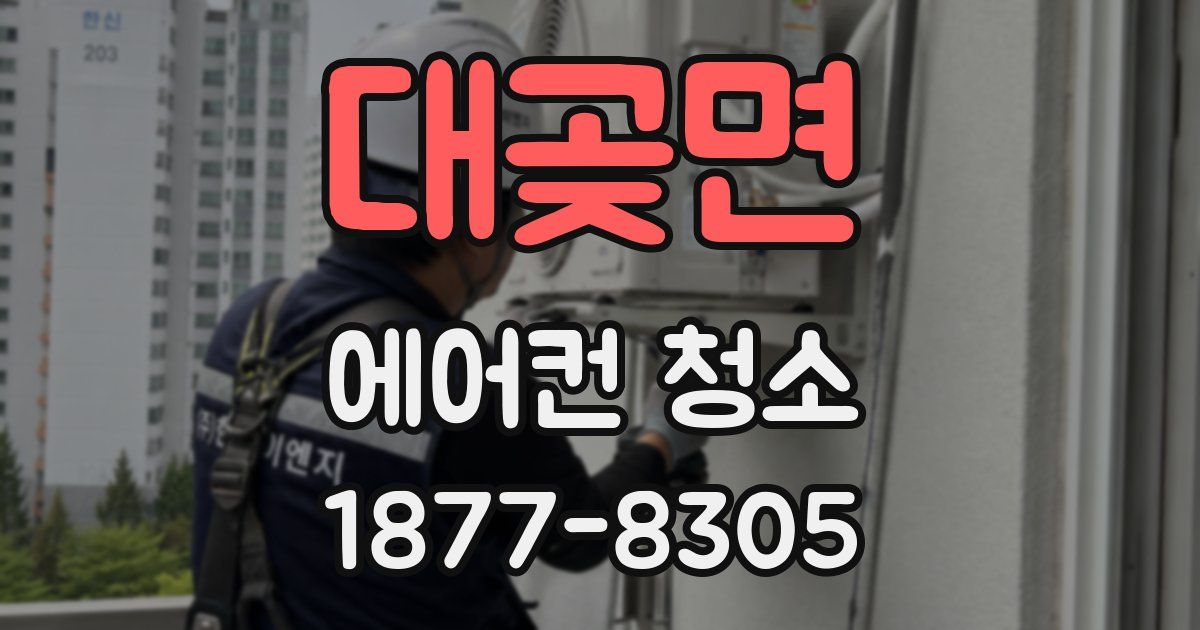 대곶면 에어컨 청소
