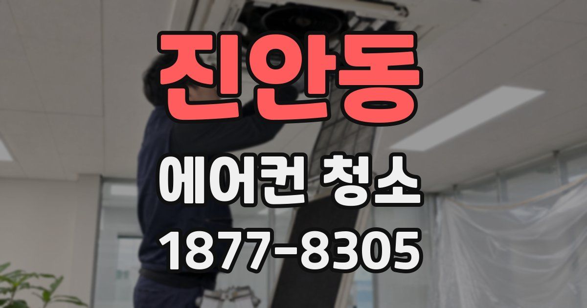 진안동 에어컨 청소