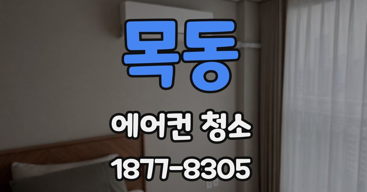 목동 에어컨 청소