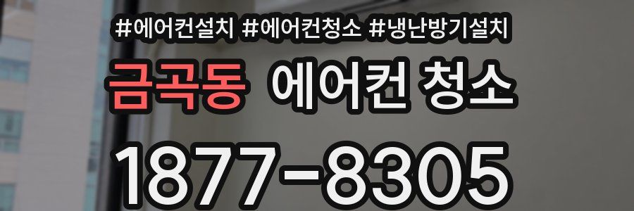 금곡동 에어컨 청소