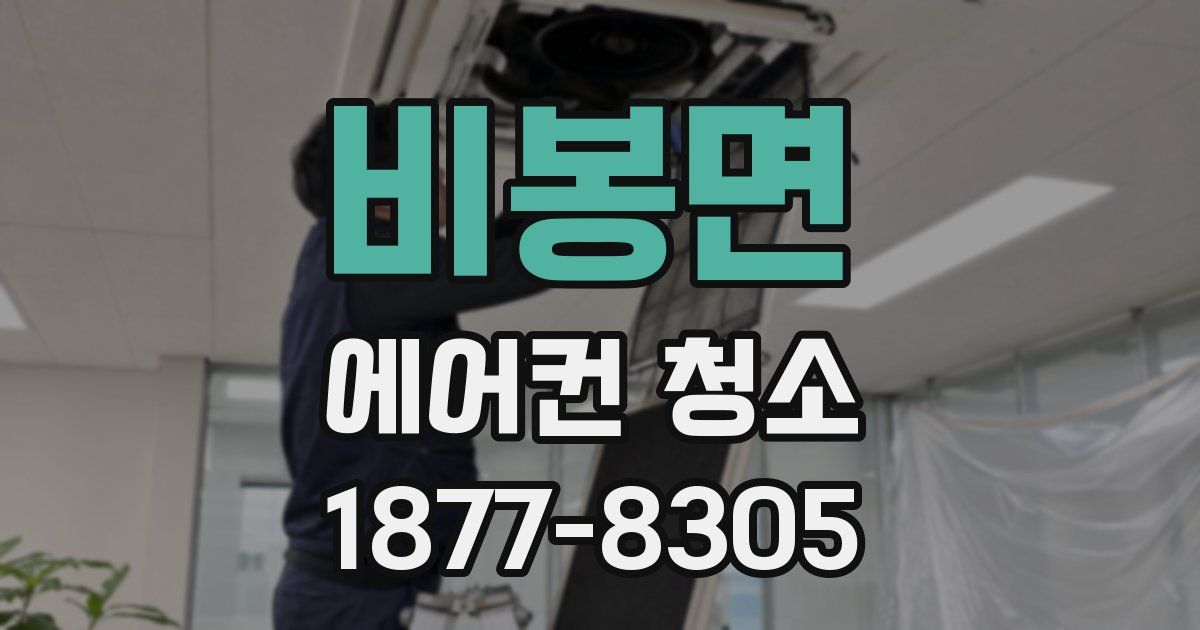 비봉면 에어컨 청소