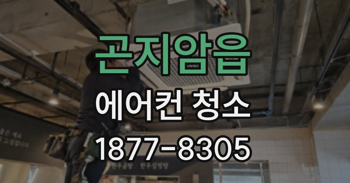 곤지암읍 에어컨 청소