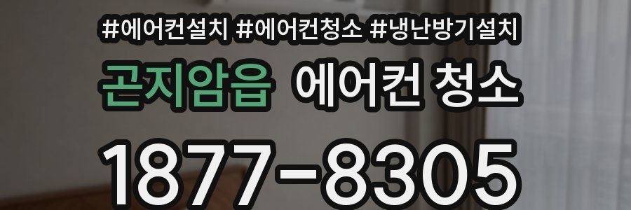 곤지암읍 에어컨 청소