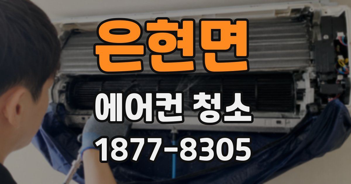 은현면 에어컨 청소