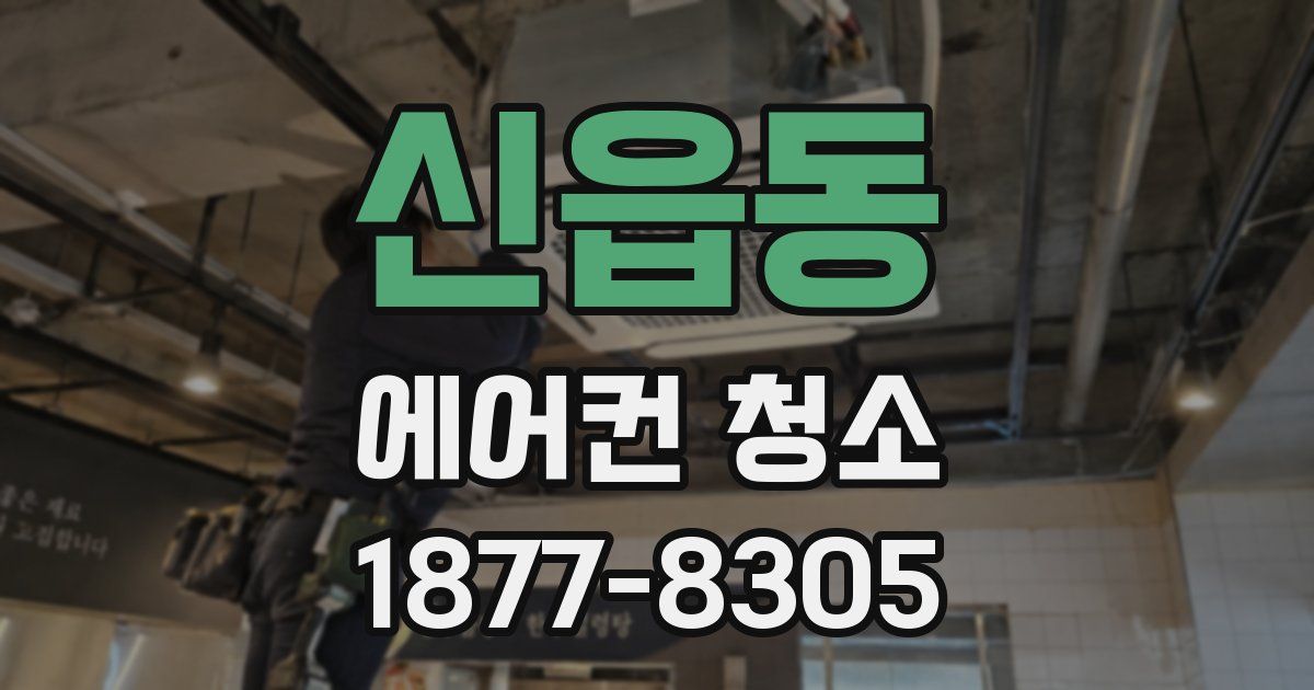 신읍동 에어컨 청소