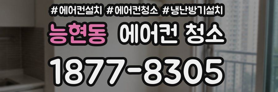 능현동 에어컨 청소
