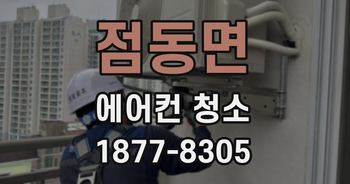 점동면 에어컨 청소