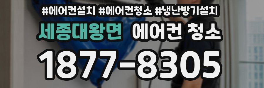 세종대왕면 에어컨 청소
