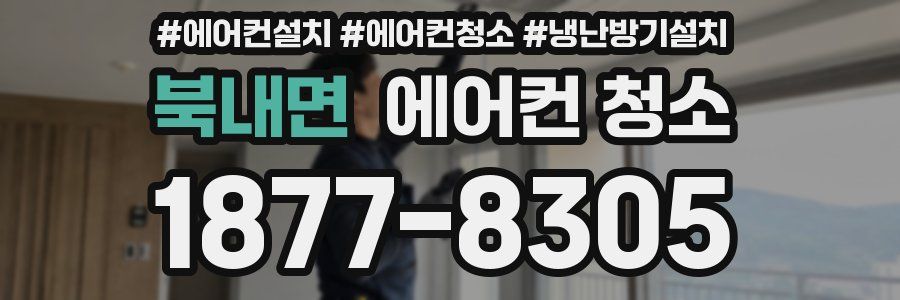 북내면 에어컨 청소