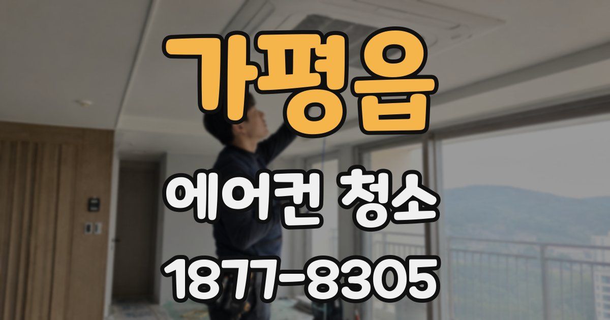 가평읍 에어컨 청소