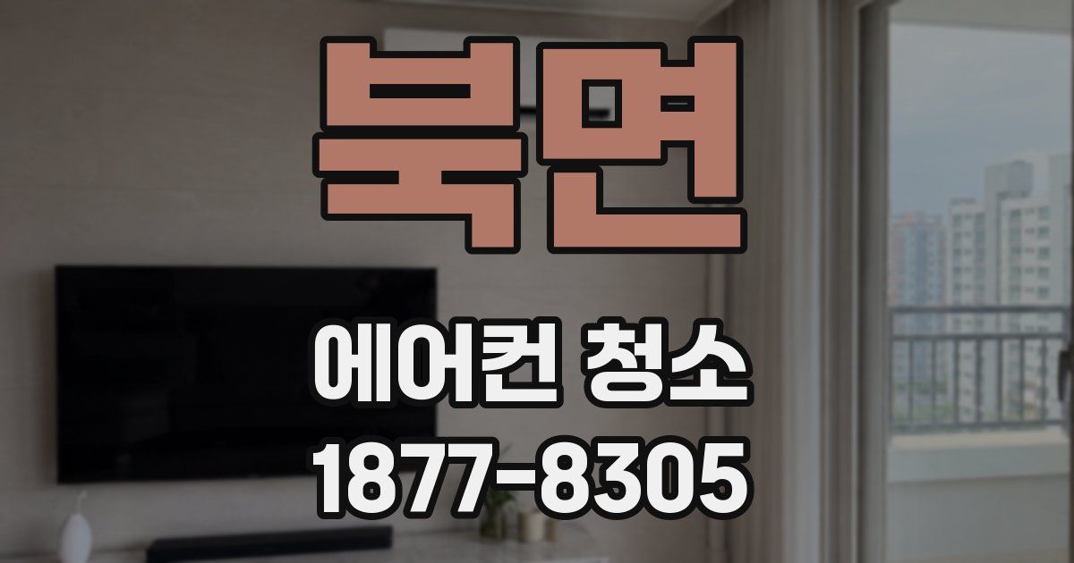 북면 에어컨 청소