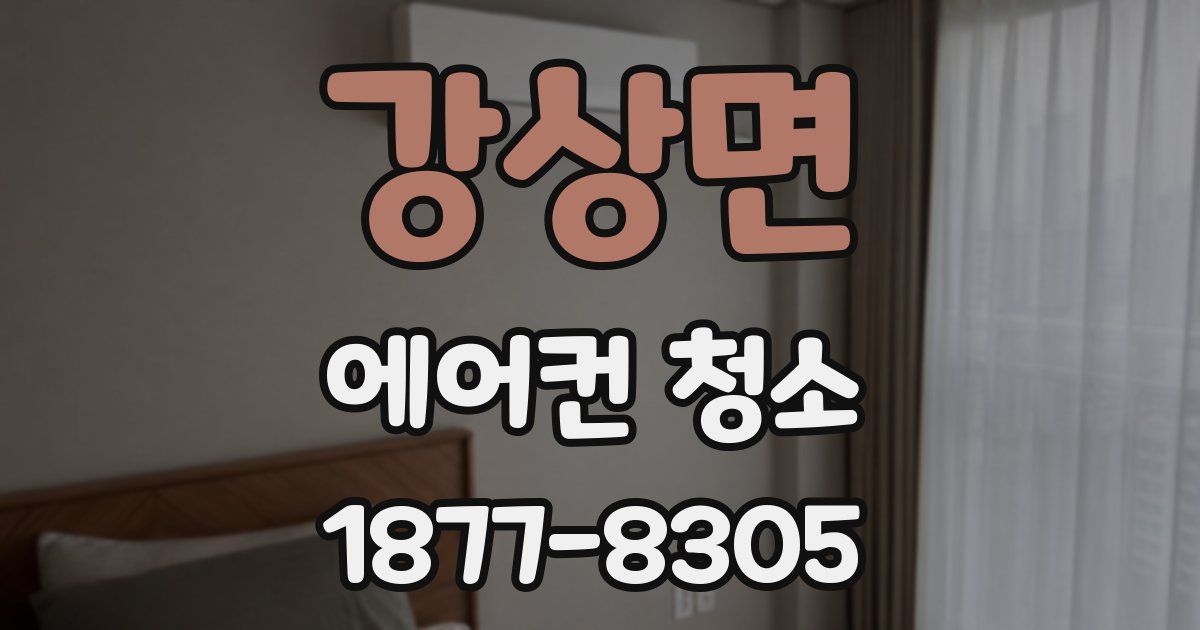강상면 에어컨 청소