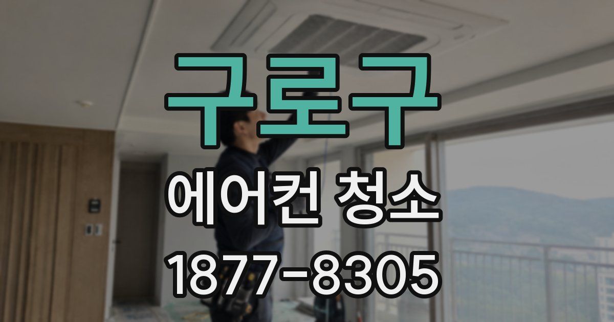 구로구 에어컨 청소