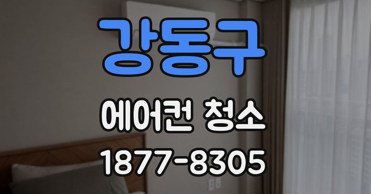 강동구 에어컨 청소