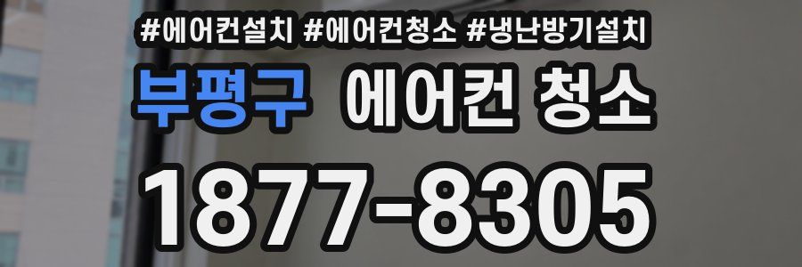 부평구 에어컨 청소