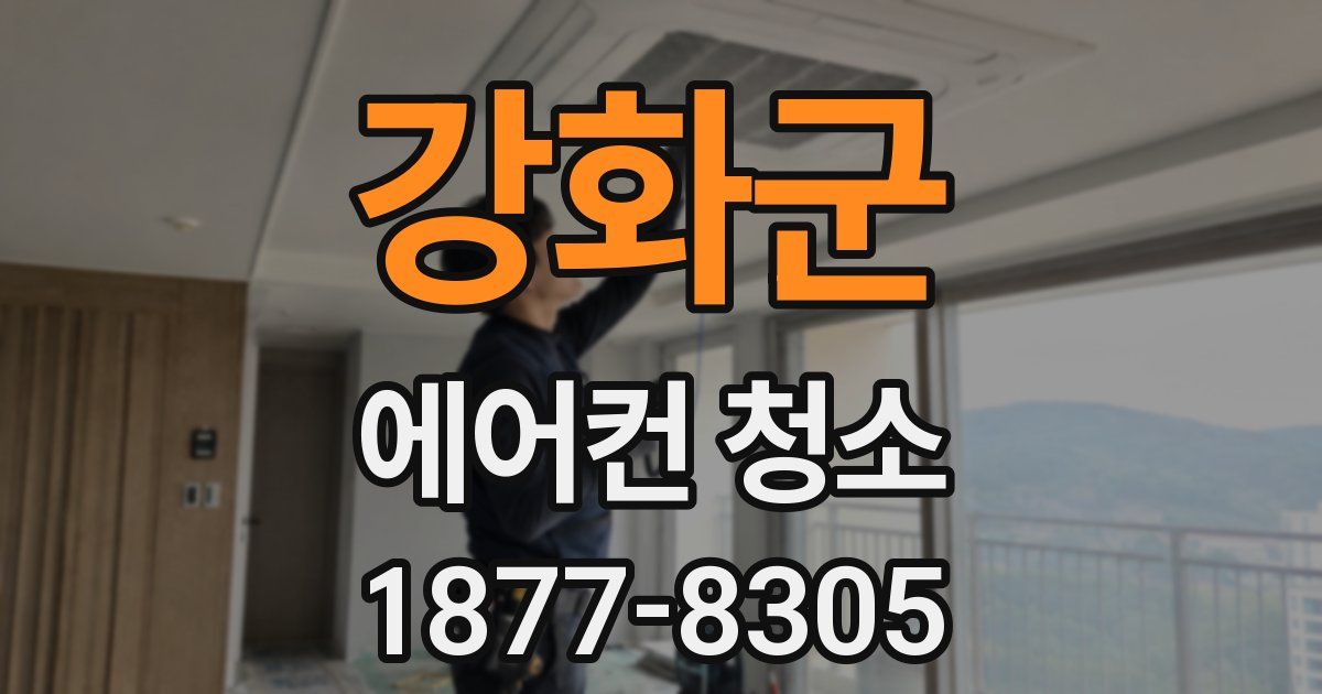 강화군 에어컨 청소