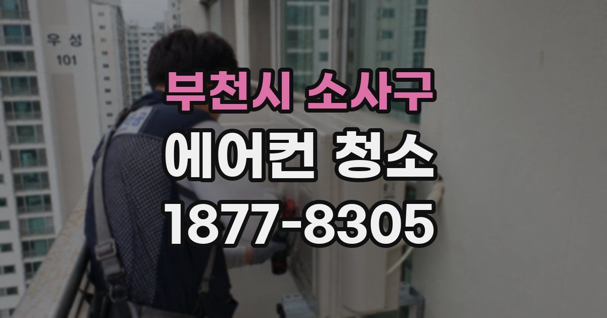 부천시 소사구 에어컨 청소