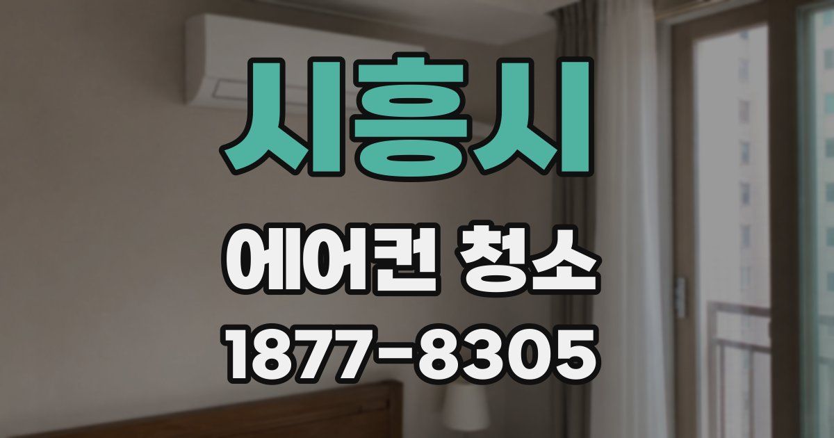 시흥시 에어컨 청소