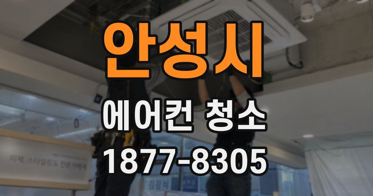 안성시 에어컨 청소