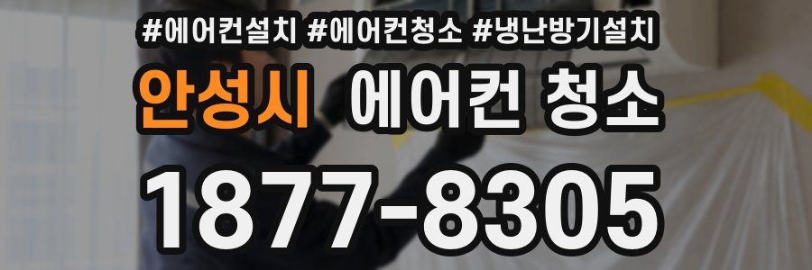 안성시 에어컨 청소