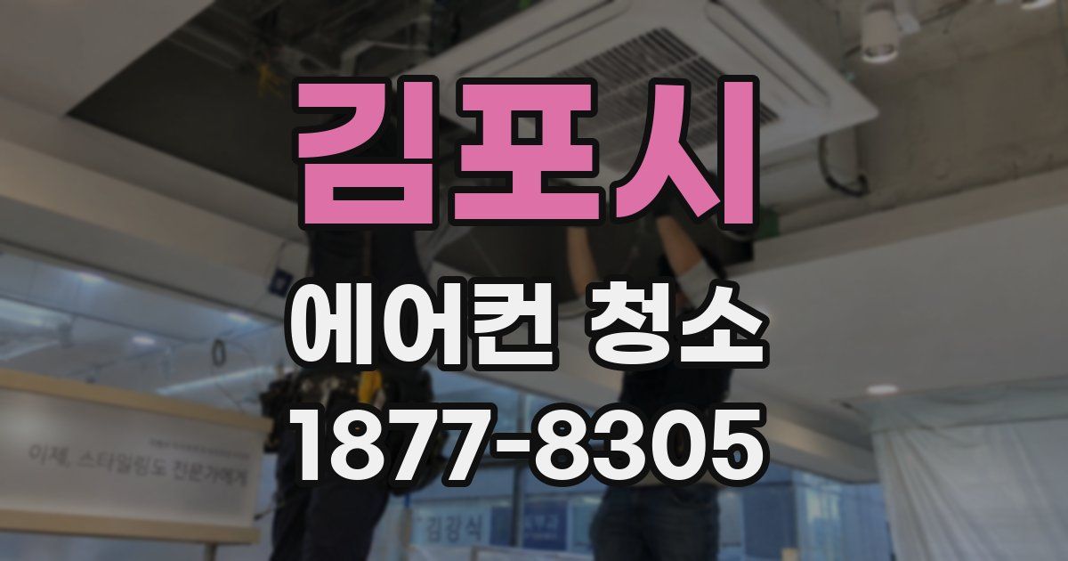 김포시 에어컨 청소