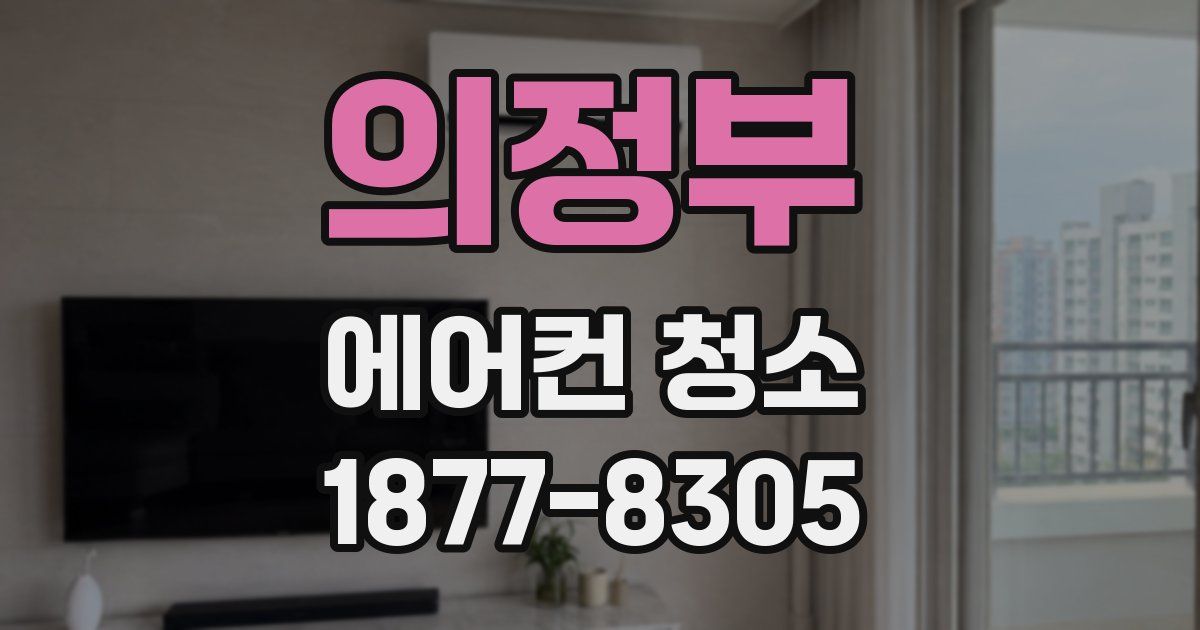 의정부 에어컨 청소