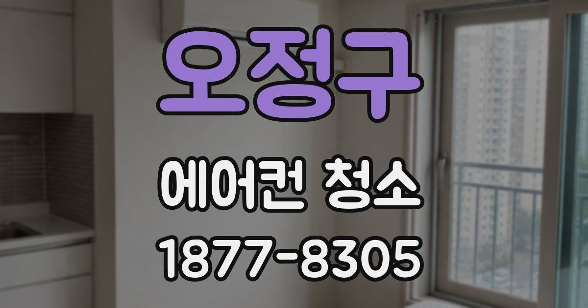 오정구 에어컨 청소