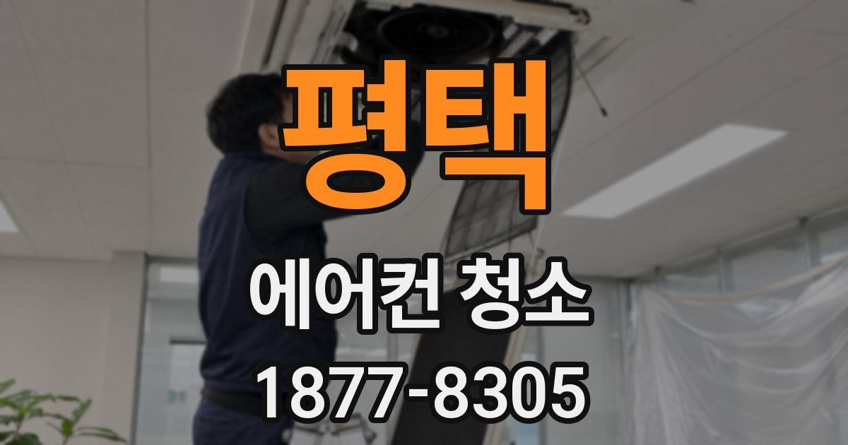 평택 에어컨 청소