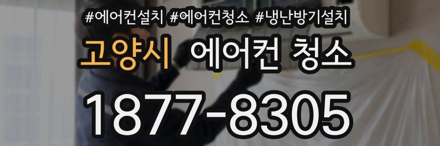 고양시 에어컨 청소