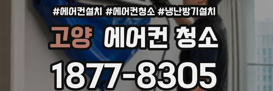 고양 에어컨 청소