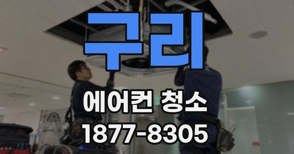 구리 에어컨 청소