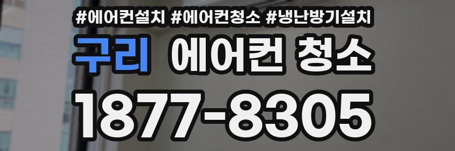 구리 에어컨 청소