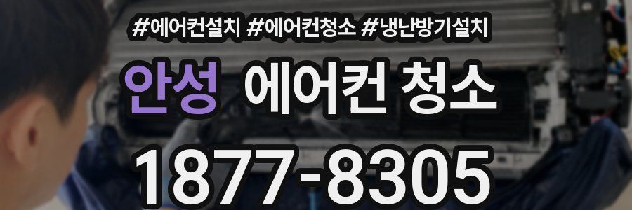 안성 에어컨 청소