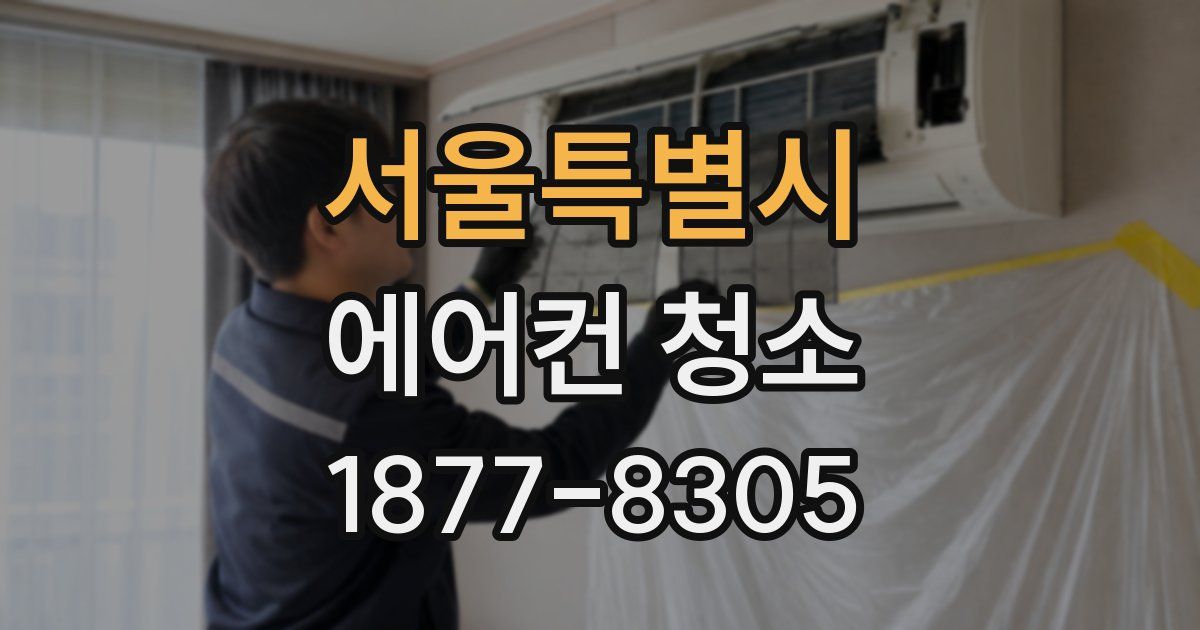 서울특별시 에어컨 청소