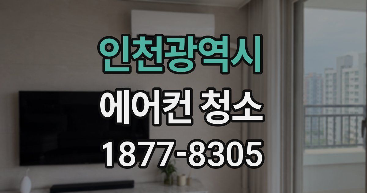 인천광역시 에어컨 청소
