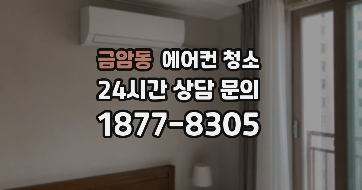 금암동 에어컨 청소