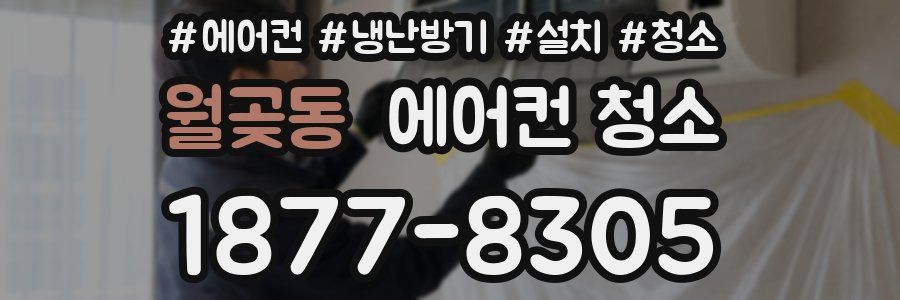 월곶동 에어컨 청소