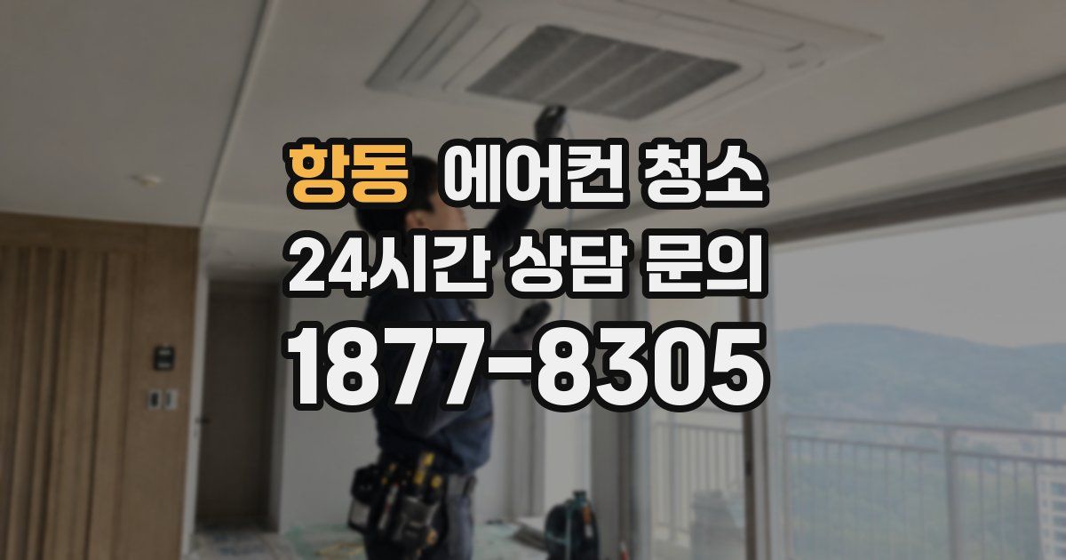 항동 에어컨 청소