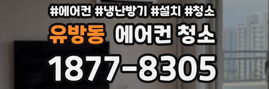 유방동 에어컨 청소