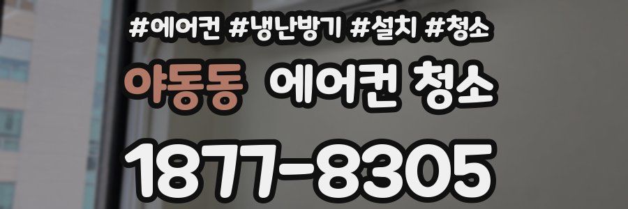 야동동 에어컨 청소