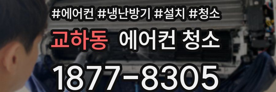 교하동 에어컨 청소