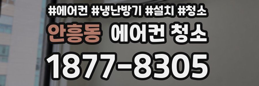 안흥동 에어컨 청소