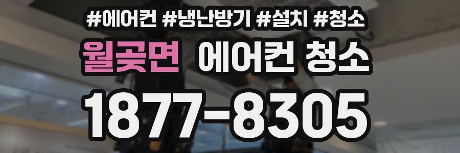 월곶면 에어컨 청소