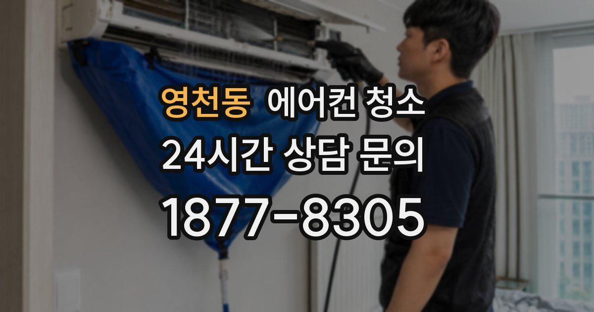 영천동 에어컨 청소