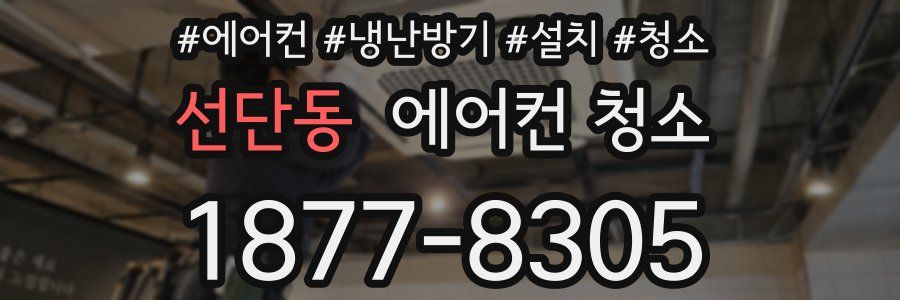 선단동 에어컨 청소