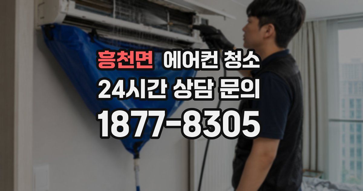 흥천면 에어컨 청소