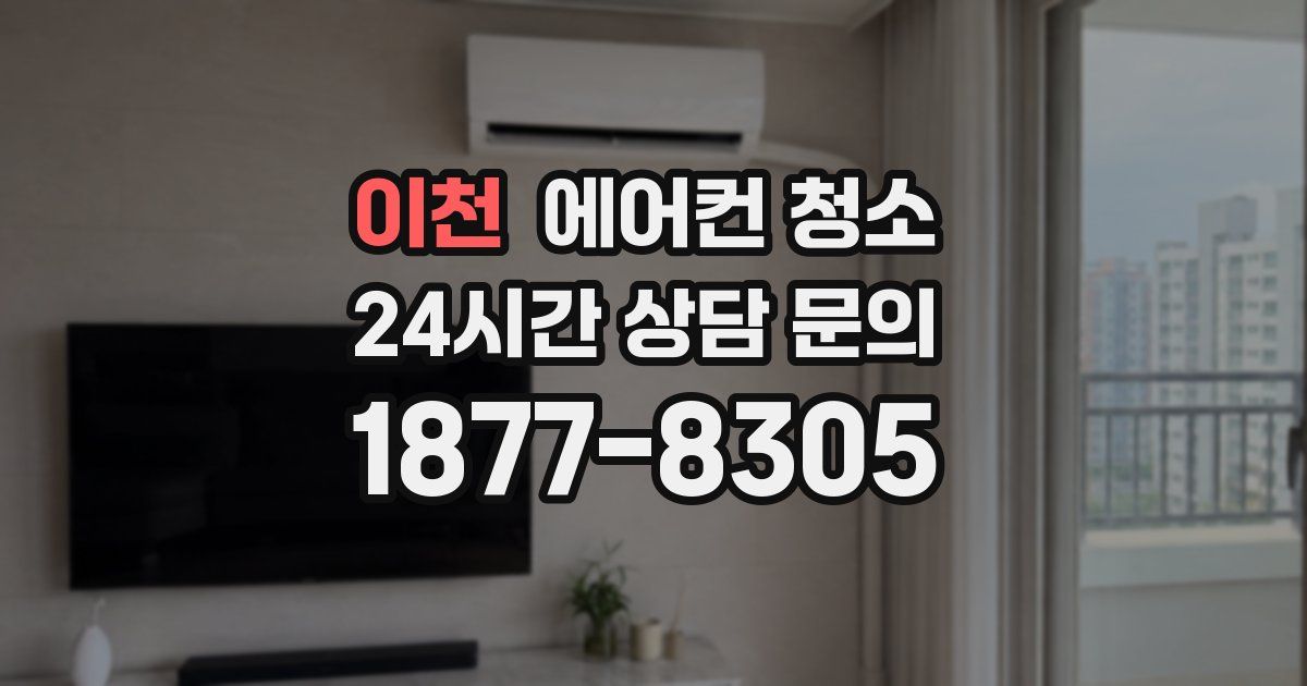 이천 에어컨 청소