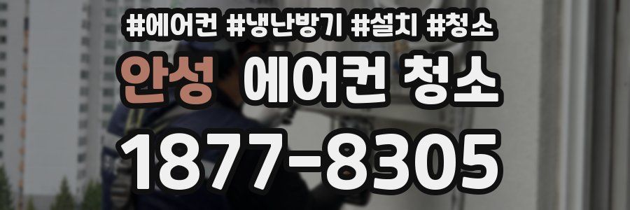 안성 에어컨 청소