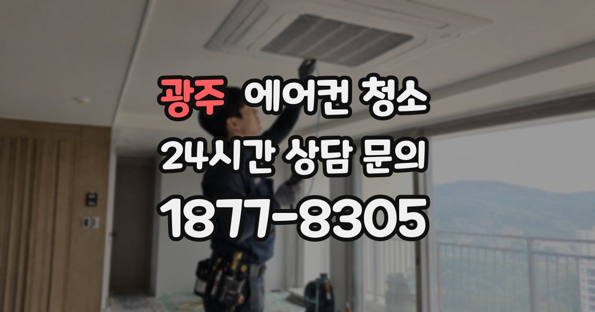 광주 에어컨 청소